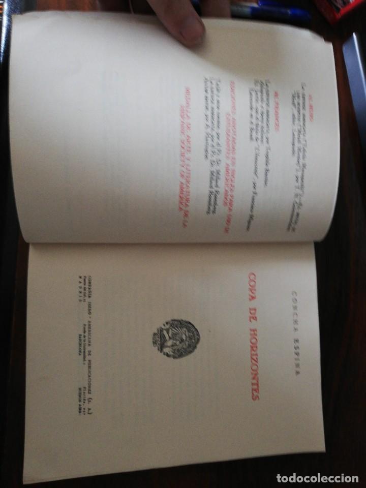 Libros antiguos: COPA DE HORIZONTES. ESPINA Concha. 1930. 1&ordf; EDICI&Oacute;N - Foto 3