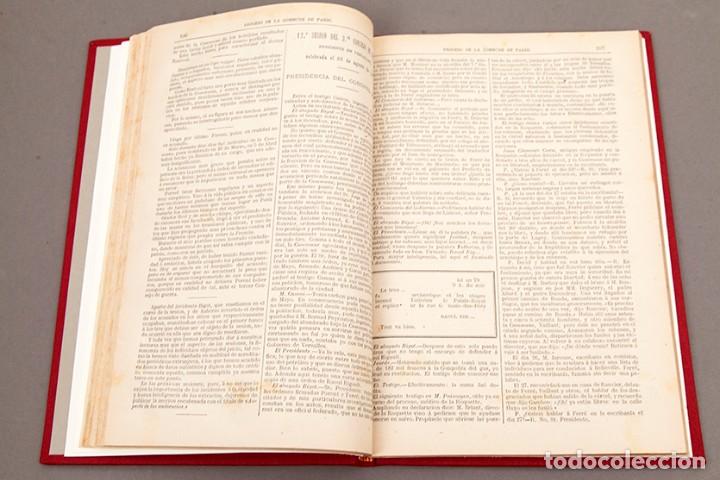 Libros antiguos: PROCESO DE LA COMMUNE DE PARIS - COLECCION COMPLETA - 1871 - Foto 6