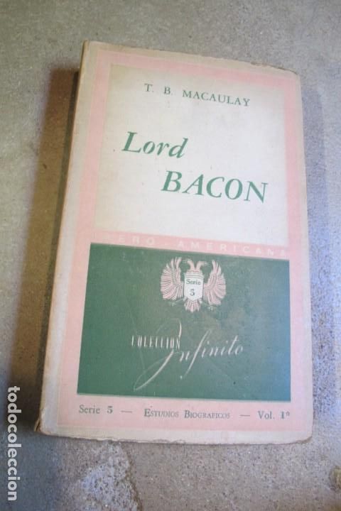Antiquarische B&uuml;cher: LORD BACON. T. B. MACAULAY