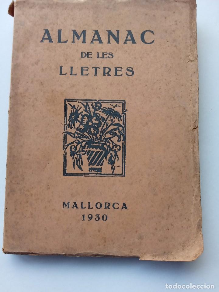 Livres anciens: ALMANAC DE LES LLETRES 1930.MALLORCA. B. GUASP, B. FORTEZA...