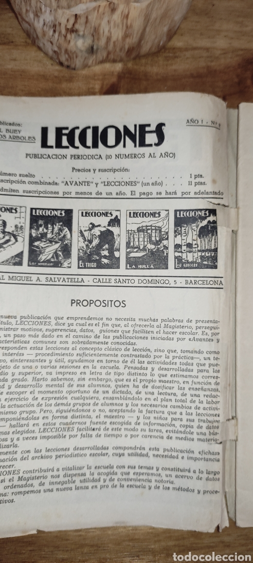 Libros antiguos: Lecciones De Cosas, N&uacute;mero 2 Los &Aacute;rboles - Foto 2