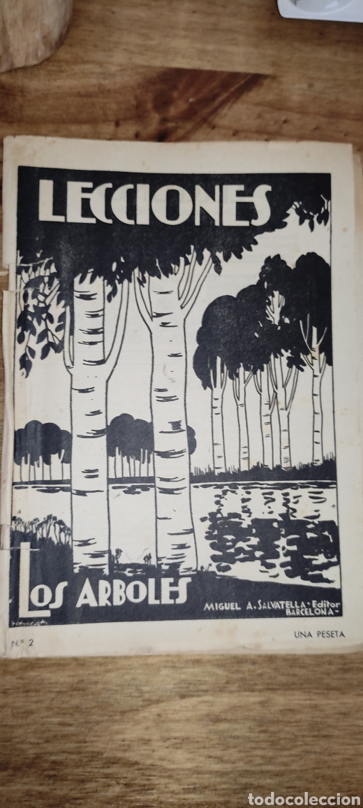 Libros antiguos: Lecciones De Cosas, N&uacute;mero 2 Los &Aacute;rboles - Foto 1