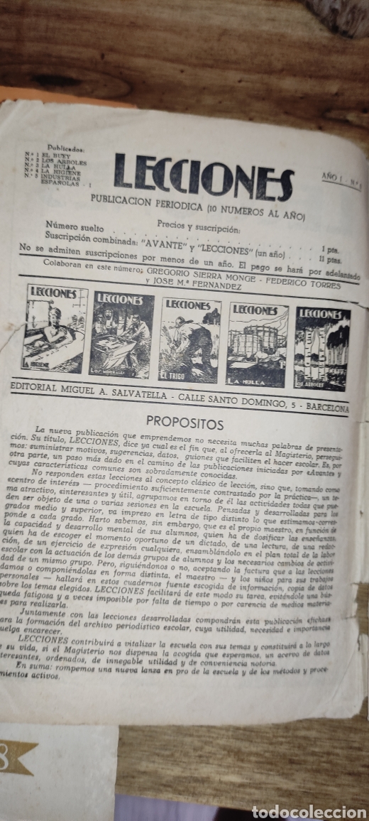 Libros antiguos: Lecciones Industrias Espa&ntilde;olas 1, num. 5 - Foto 2