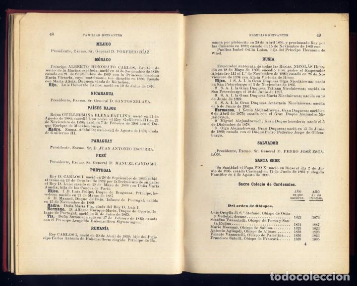 Libros antiguos: Gu&iacute;a Oficial de Espa&ntilde;a. 1904. - Foto 4