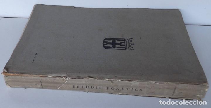 Libros antiguos: P. BARNILS &ndash; Estudis Fon&egrave;tics &ndash; 1917 - Foto 3