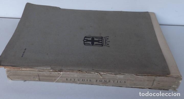 Libros antiguos: P. BARNILS &ndash; Estudis Fon&egrave;tics &ndash; 1917 - Foto 4