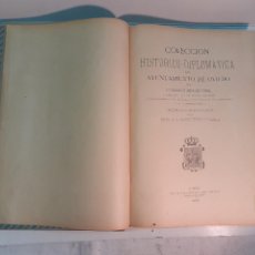 Libros antiguos: CIRIACO MIGUEL VIGIL: COLECCION HISTORICO-DIPLOMATICA DEL AYUNTAMIENTO DE OVIEDO (1889)