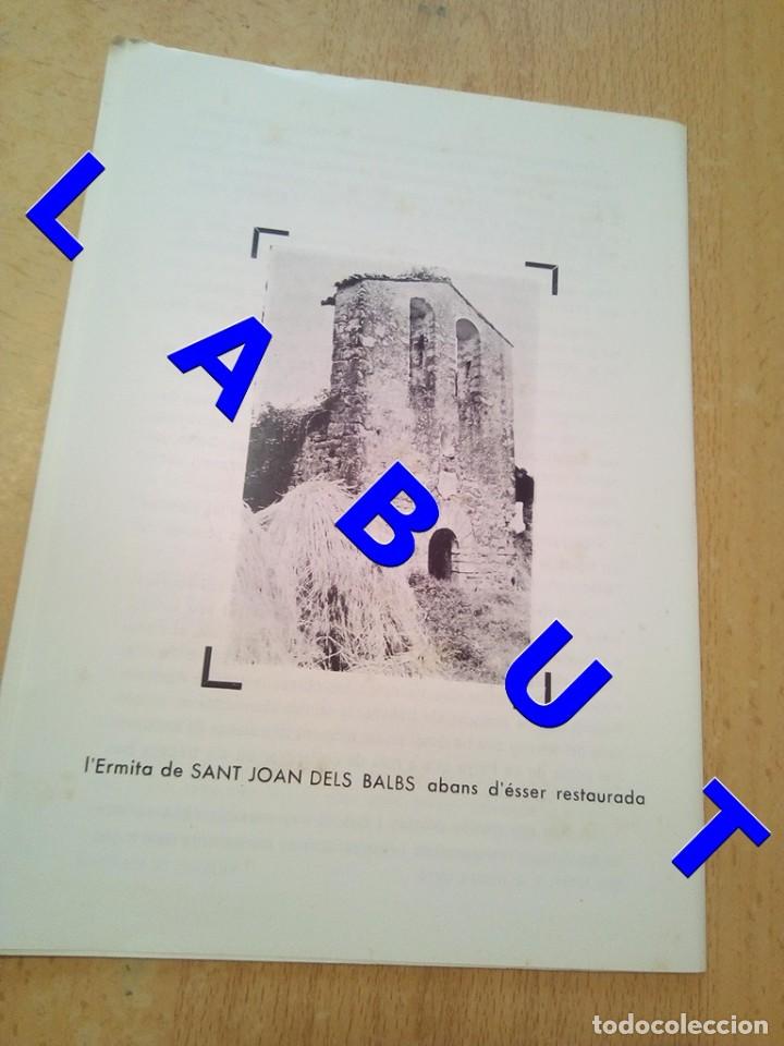 Libros antiguos: SANT JOAN DELS BALBS ERMITA DE LA PINYA 12 PG W7 - Foto 2