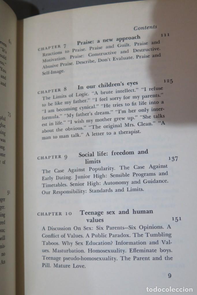 Libros antiguos: Between Parent and Teenager. Ginott - Foto 5