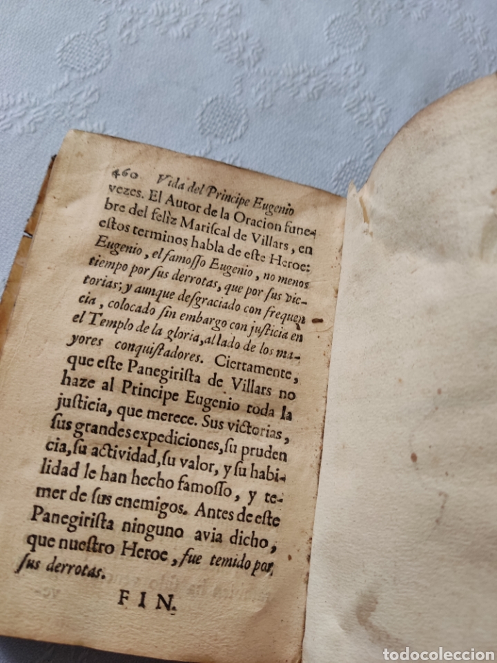 Libros antiguos: 1738 vida del serenisimo se&ntilde;or francisco de saboya - Foto 10