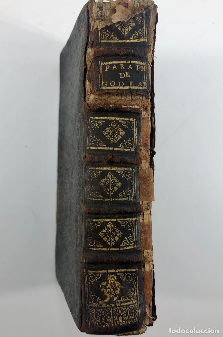 Libros antiguos: 1686, Paraphrase Des Pseaumes De David - Foto 5