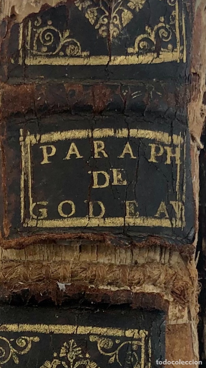 Libros antiguos: 1686, Paraphrase Des Pseaumes De David - Foto 14