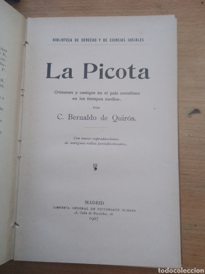 Libros antiguos: LA PICOTA - Foto 2