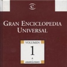 Libros antiguos: GRAN ENCICLOPEDIA UNIVERSAL ( ESPASA ) VOLUMEN 1 ANARQUISMO. Lote 345651658