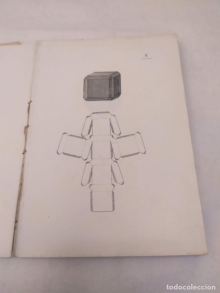 Libros antiguos: Construcci&oacute;n de Cuerpos Cristalogr&aacute;ficos. E. Miracle. Santander, 1907. - Foto 6
