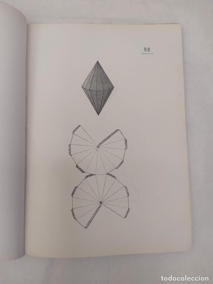 Libros antiguos: Construcci&oacute;n de Cuerpos Cristalogr&aacute;ficos. E. Miracle. Santander, 1907. - Foto 8