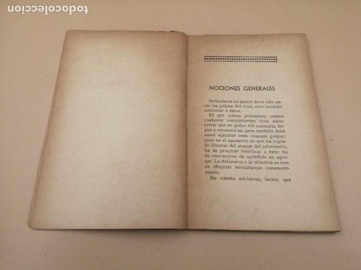 Libros antiguos: MODOS DE DEFENDERSE EN LA CALLE SIN ARMAS ILUSTRADO JUNCEDA RARO - Foto 4