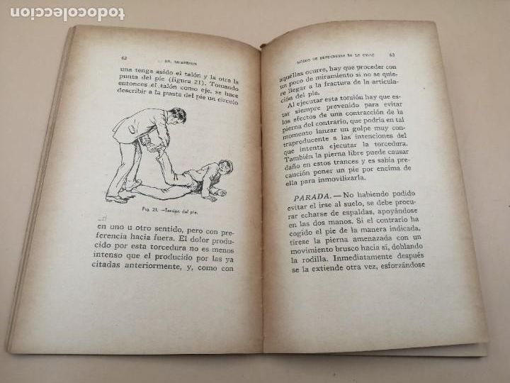 Libros antiguos: MODOS DE DEFENDERSE EN LA CALLE SIN ARMAS ILUSTRADO JUNCEDA RARO - Foto 10