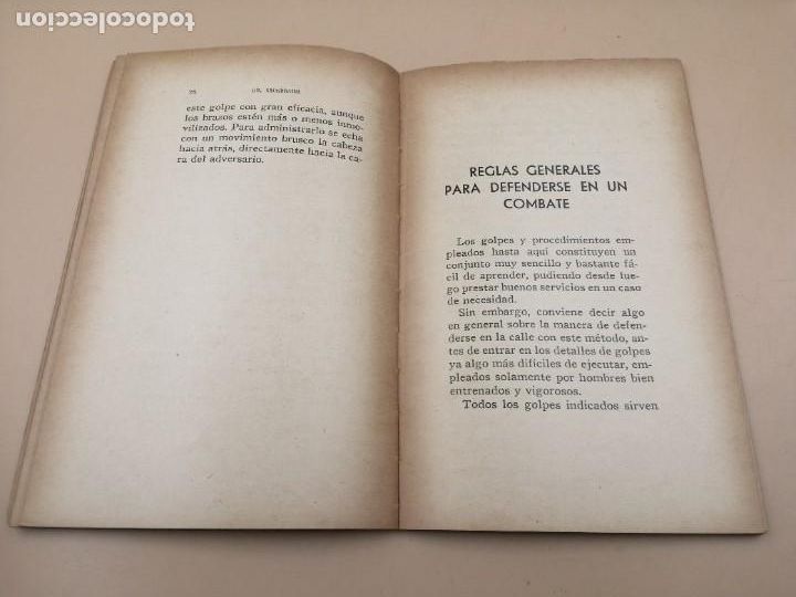 Libros antiguos: MODOS DE DEFENDERSE EN LA CALLE SIN ARMAS ILUSTRADO JUNCEDA RARO - Foto 11
