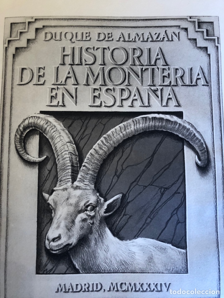 Libros antiguos: Historia de la Monter&iacute;a en Espa&ntilde;a - Foto 6