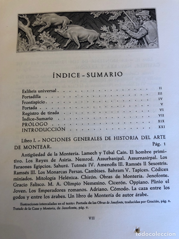 Libros antiguos: Historia de la Monter&iacute;a en Espa&ntilde;a - Foto 10