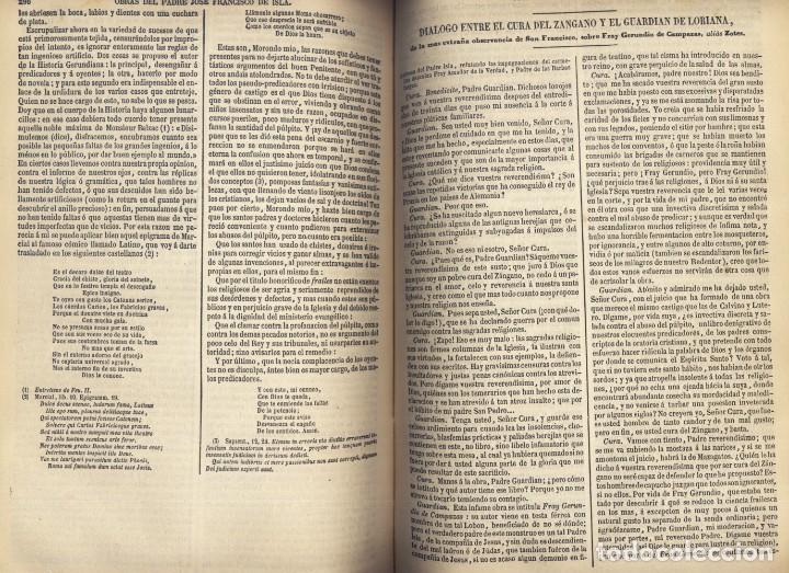 Libros antiguos: ISLA, Jos&eacute; Francisco de. Obras Escogidas. 1876 (BAE). - Foto 3