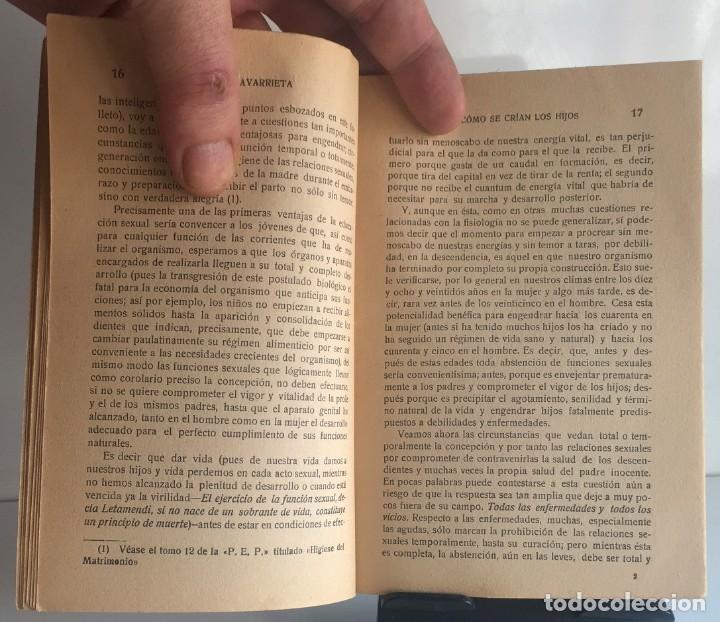 Libros antiguos: C&Oacute;MO SE CR&Iacute;AN LOS HIJOS. J. B. Olavarrieta - Foto 6