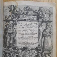 Libros antiguos: ACTA MECHMETI I SARACENORUM PRINCIPIS. NATALE FRANKFURT, JO.THEODORUM & JO. ISRAEKEM DE BRY, 1597.. Lote 346169083