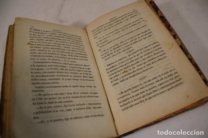 Libros antiguos: genoveva - alfonso de lamartine - 1860 - Foto 2