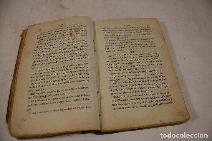 Libros antiguos: genoveva - alfonso de lamartine - 1860 - Foto 3