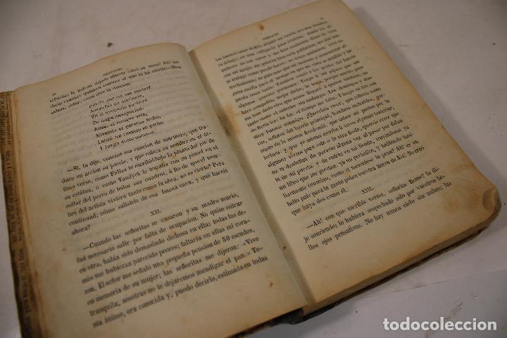 Libros antiguos: genoveva - alfonso de lamartine - 1860 - Foto 4