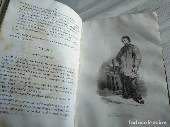 Libros antiguos: EL JUD&Iacute;O ERRANTE (1845) - EUGENIO SUE - TOMOS V A IX - Foto 15