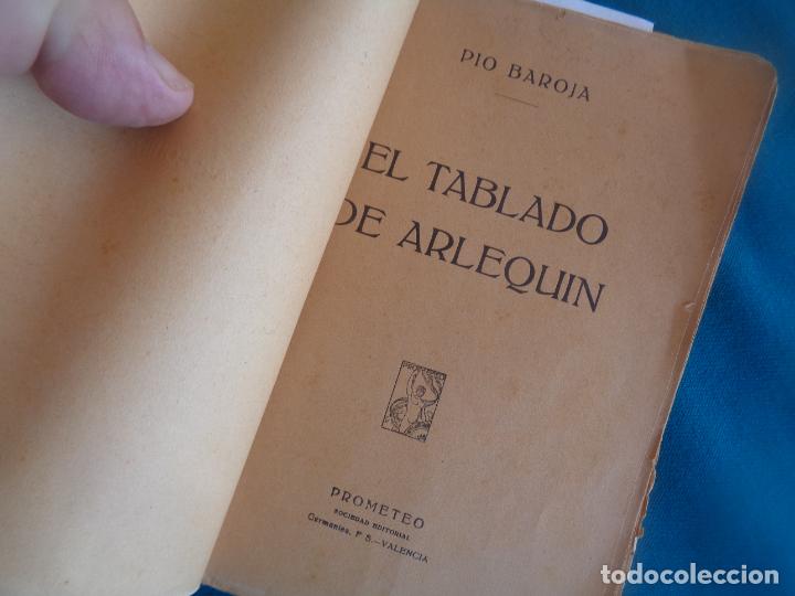 Libros antiguos: EL TABLADO DE ARLEQU&Iacute;N, PIO BAROJA. - Foto 4