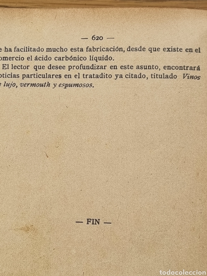 Libros antiguos: ENOLOGIA TEORICO PR&Aacute;CTICA- Ottavi- a&ntilde;o 1901 - Foto 3