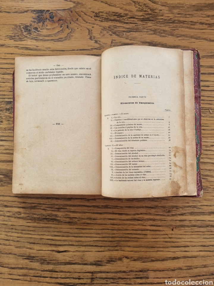 Libros antiguos: ENOLOGIA TEORICO PR&Aacute;CTICA- Ottavi- a&ntilde;o 1901 - Foto 4