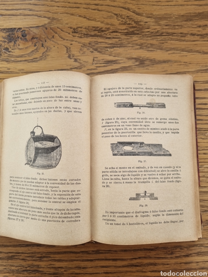 Libros antiguos: ENOLOGIA TEORICO PR&Aacute;CTICA- Ottavi- a&ntilde;o 1901 - Foto 18