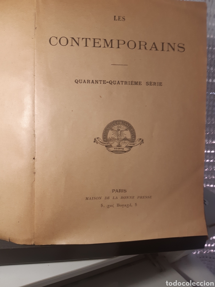 Libros antiguos: Les Contempprains - Foto 2