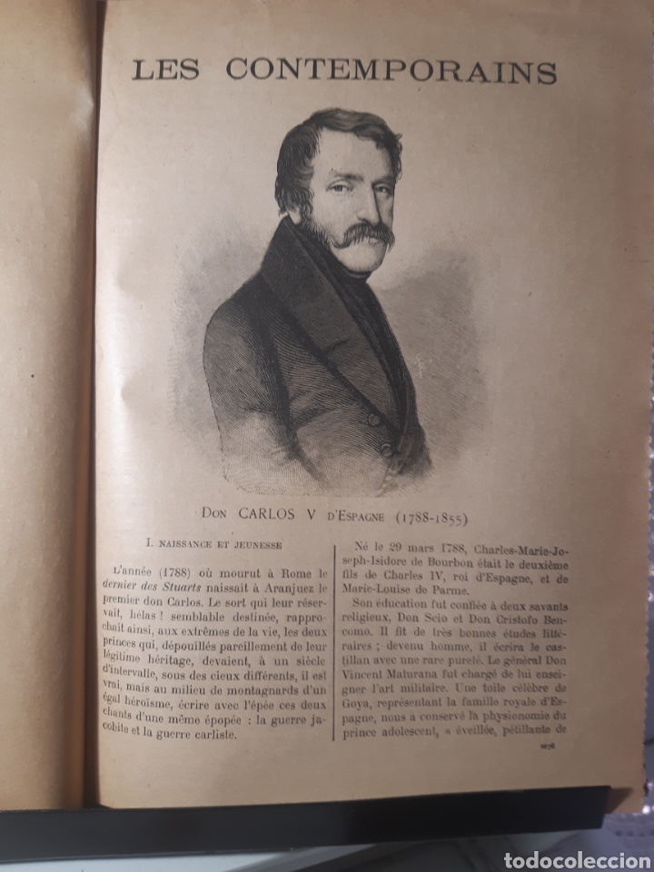 Libros antiguos: Les Contempprains - Foto 3