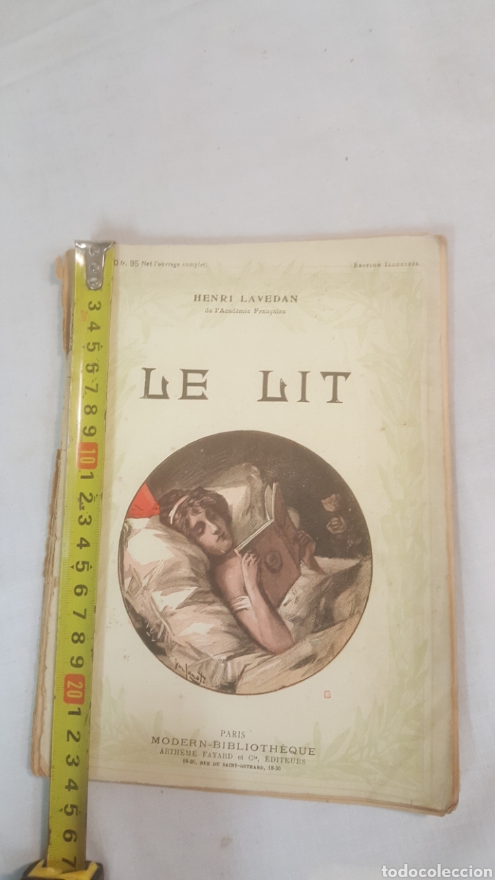 Libros antiguos: LIBRO LE LIT POR HENRI LAVEDAN - Foto 2