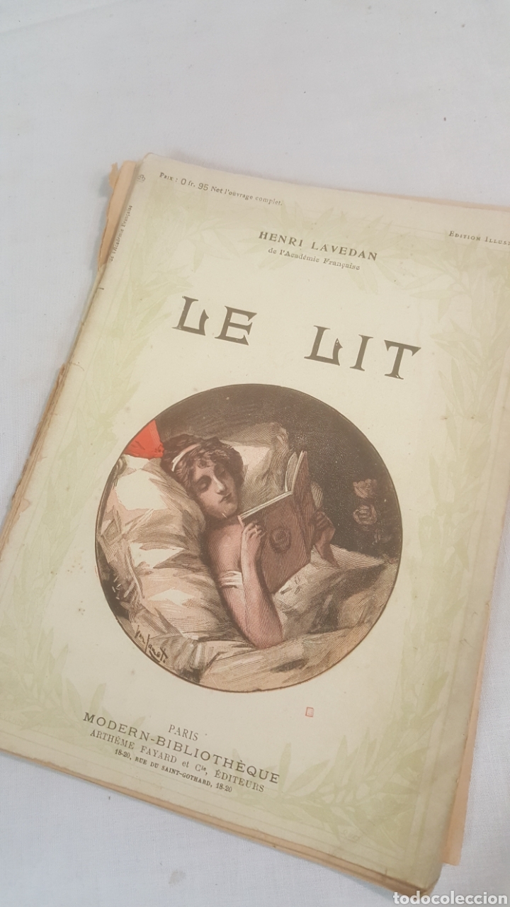 Libros antiguos: LIBRO LE LIT POR HENRI LAVEDAN - Foto 1