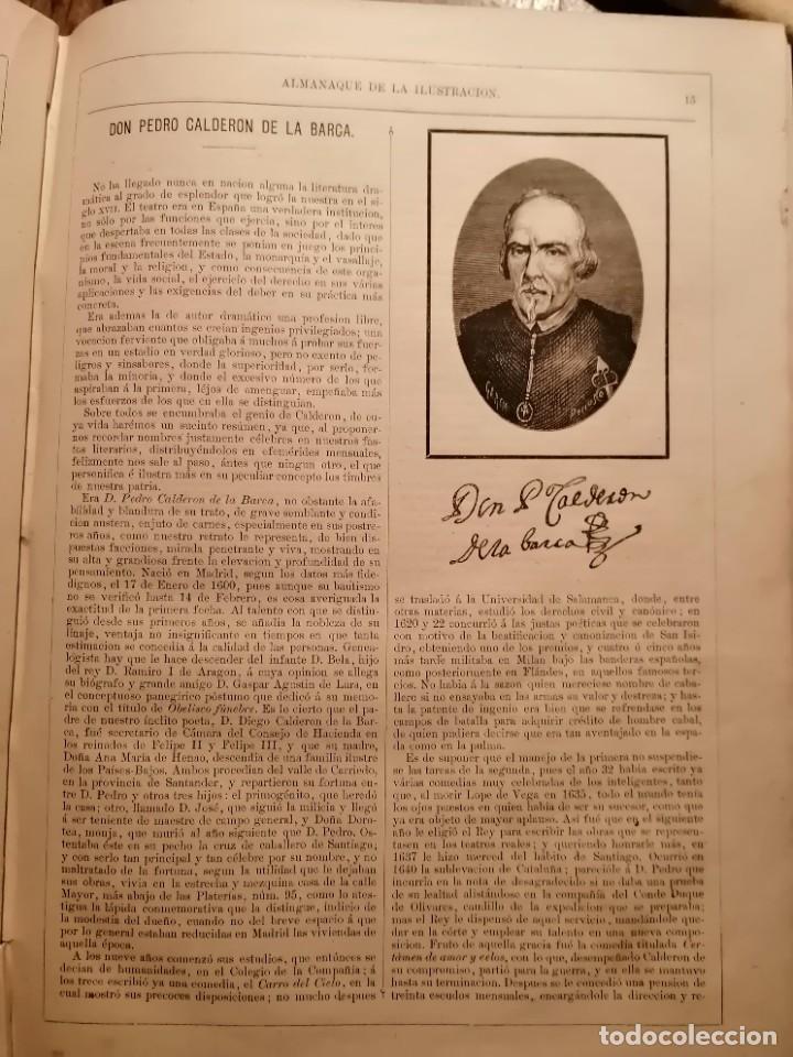 Libros antiguos: ALMANAQUE DE LA ILUSTRACI&Oacute;N PARA 1879 - 83 - Foto 6