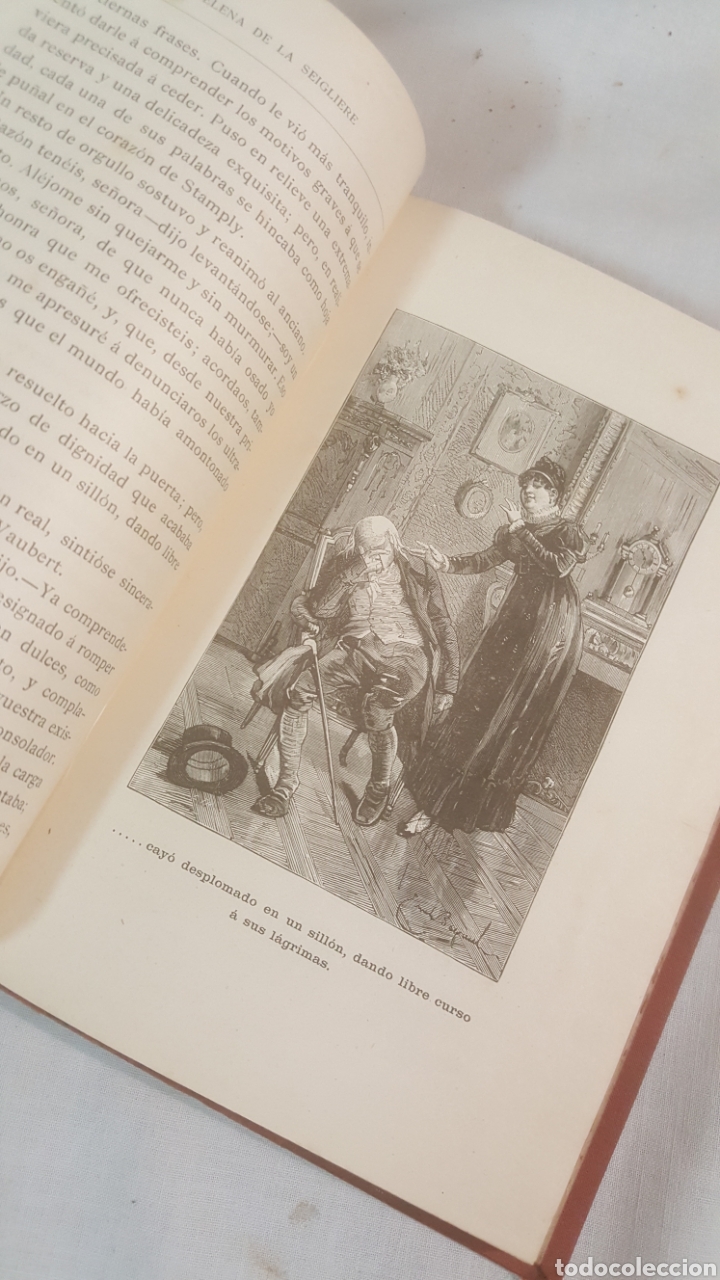 Libros antiguos: LIBRO ELENA DE LA SEIGLIERE POR JULIO ANDREU - Foto 8