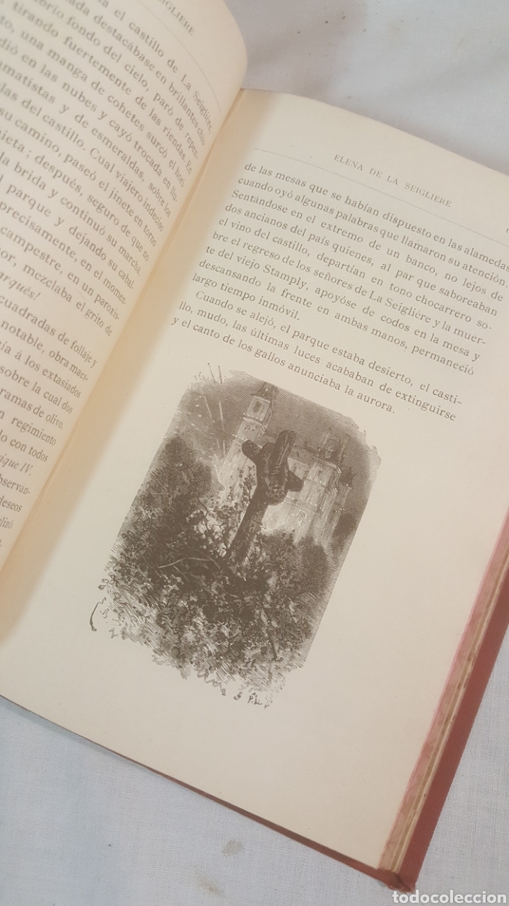 Libros antiguos: LIBRO ELENA DE LA SEIGLIERE POR JULIO ANDREU - Foto 9