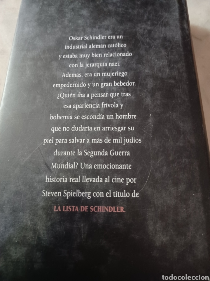 Libros antiguos: Barybook 116. . . El arca de Schindler Thomas Keneally - Foto 2
