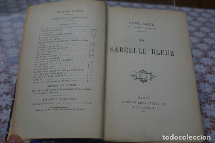 Libros antiguos: LA SARGELLE BLEUE ANTIGUO - Foto 2