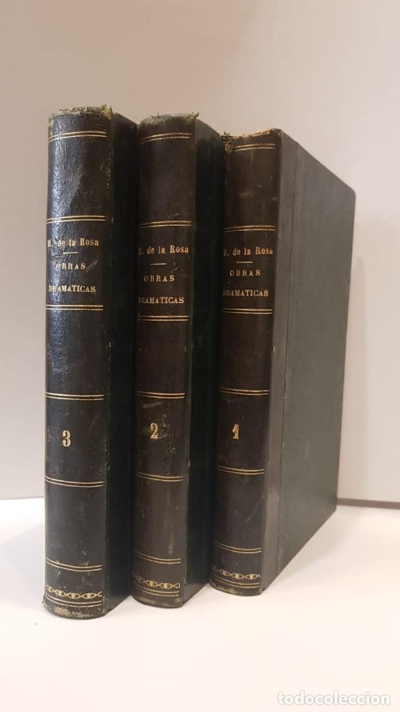 Libros antiguos: MART&Iacute;NEZ DE LA ROSA, Francisco. Obras dram&aacute;ticas. Francisco Mart&iacute;nez de la Rosa. - Foto 1