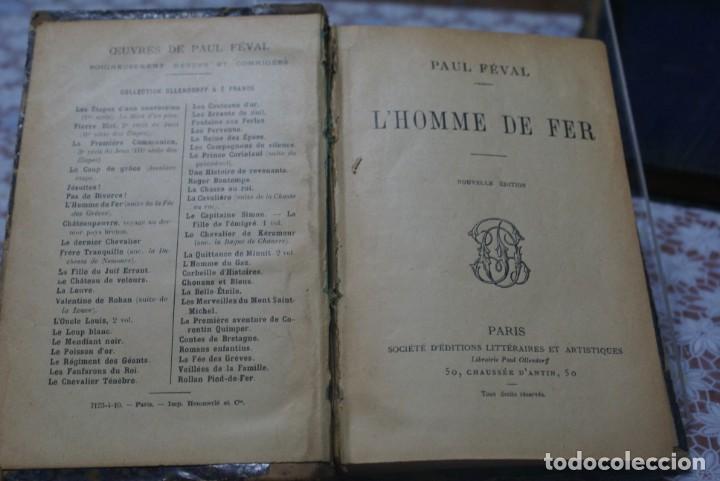 Libros antiguos: L&acute;HOMME DE FER ANTIGUO - Foto 2