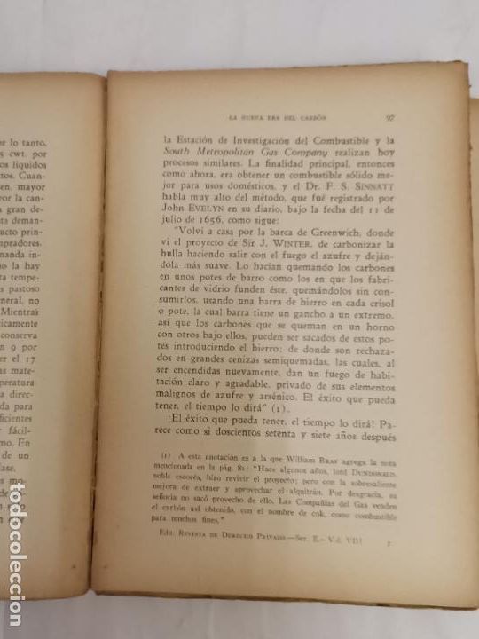 Libros antiguos: L-2121. EL CARBON, IVOR THOMAS. 1936. - Foto 6