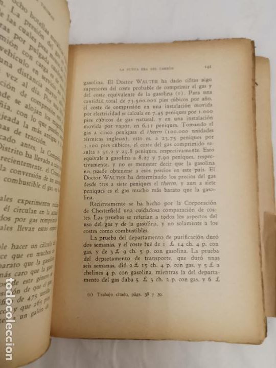 Libros antiguos: L-2121. EL CARBON, IVOR THOMAS. 1936. - Foto 7
