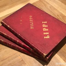 Libros antiguos: 3 TOMOS ILUSTRADOS. FRA FILIPPO LIPPI. EMILIO CASTELAR. 1879. Lote 346930443